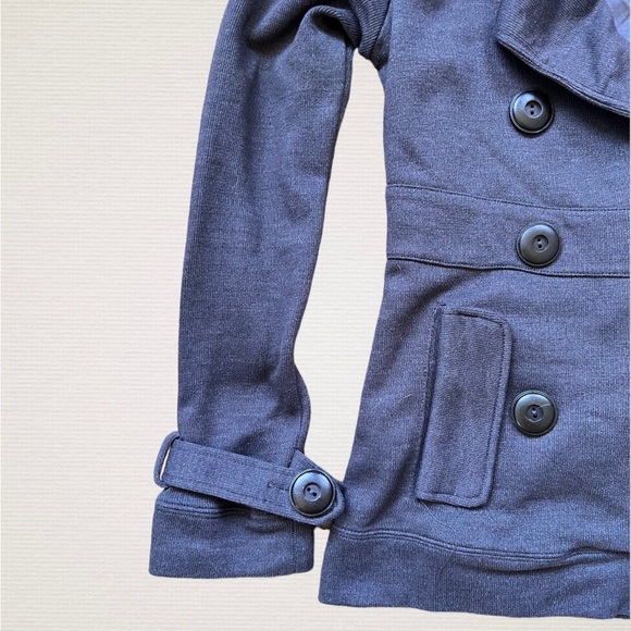 Billibong pea coat sweatshirt jacket - Picture 2 of 7